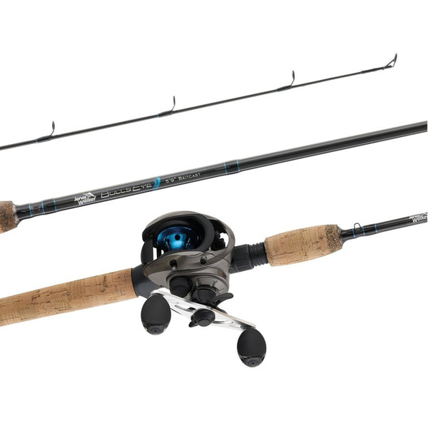 5'9 Jarvis Walker Rampage 4-8kg Baitcaster Fishing Rod and Reel