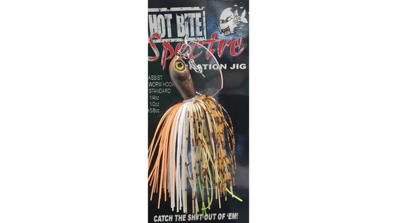 HOT BITE SPECTRE VIBRATION JIG [SIZE:1/4 OZ COLOUR:HOT AND SPICY]