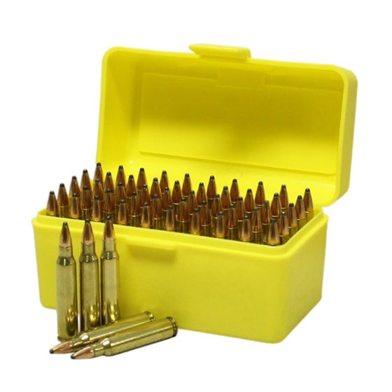 PRO-TACTICAL AMMO BOX SMALL RIFLE 50 RND FITS .204 .22 .223 ETC PTAB004