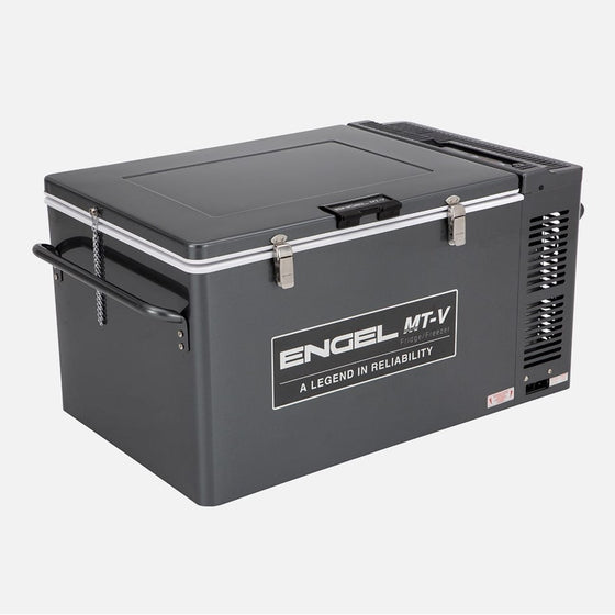 ENGEL MT-V 60 LITRE 12/240 FRIDGE FREEZER GUNMETAL