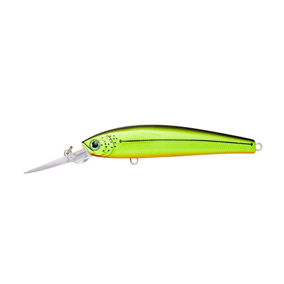 YAKAMITO SLIM MINNOW 120 HARD BODY SUSPENDING LURE [COLOUR:FRECKLES]