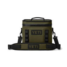  YETI HOPPER FLIP 8 COOLER BAG [COLOUR:OLIVE/BLACK]