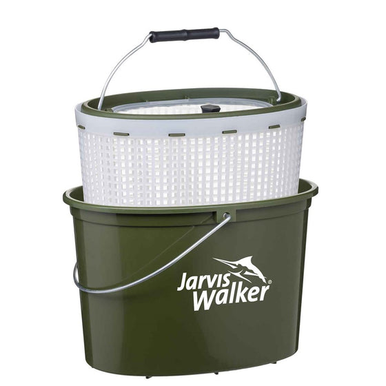 JARVIS WALKER LIVE BAIT BUCKET [SIZE:5 LITRES]