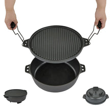  CAMPFIRE 5-IN-1 CASTIRON CAMP OVEN