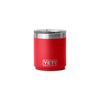 YETI RAMBLER 10OZ LOWBALL 2.0 TUMBLER WITH LID [COLOUR:RESCUE RED]