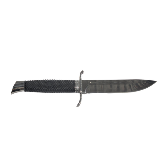 STAR SILVER HUNTER DROP POINT BLADE KNIFE