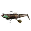 MOLIX SHAD SOFT PLASTIC SWIMBAIT LURE [SIZE:140MM 5.5" 60G COLOUR:641 SILVIS DARKSIDE]