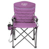 QUEST CASTAWAY HARD ARM CAMP CHAIR [COLOUR:PURPLE]