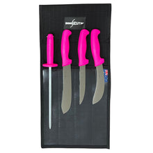  SICUT BUTCHERS KNIFE PACKAGE LIMITED PINK HANDLE