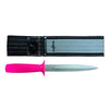 SICUT 8" PIG STICKING KNIFE WITH SHEATH [COLOUR:PINK]