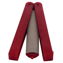 EZE FOLD 4" DIAMOND SHARPENER Fine GRIT (600) Oval Shaft, Red Handle – 591 EZE LAP