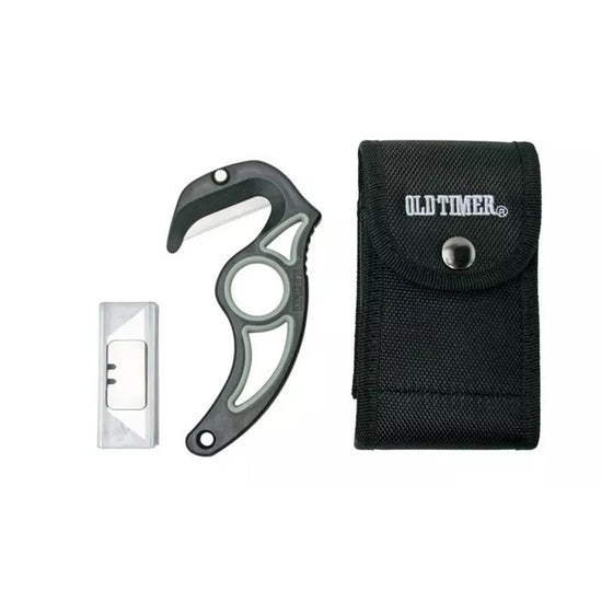 OLD TIMER REPLACEABLE BLADE GUT HOOK WITH SHEATH 1123119