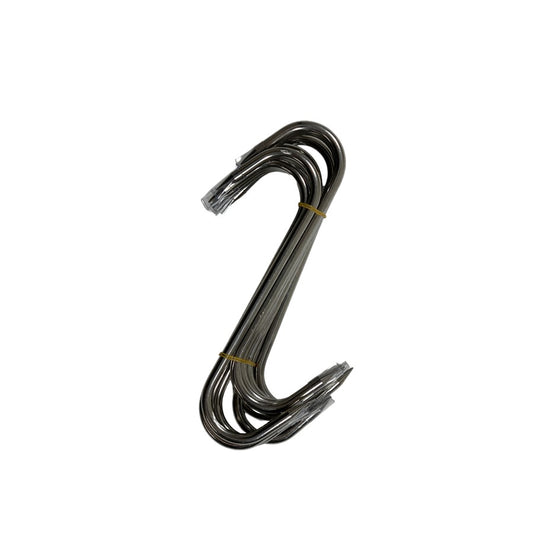 SICUT 6" STAINLESS (304) S HOOKS - PACK OF 10 OR 2 IDEAL FOR BUTCHERING