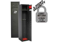  PRO-TACTICAL HUNTER 7 GUN SAFE KEY LOCK WITH TOP LOCKER SKU PT2-7
