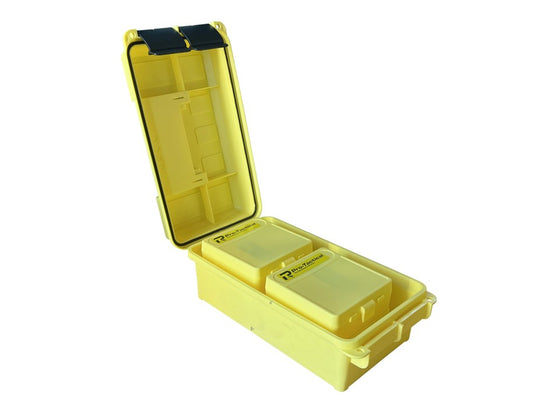 PRO-TACTICAL AMMO BOX RANGE CASE 4 X 100RD - 357 MAG, 38 SPL SKU PT-AB12