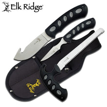  ELK RIDGE GUT HOOK SKINNER CAPER KNIFE & SAW HUNTING SET
