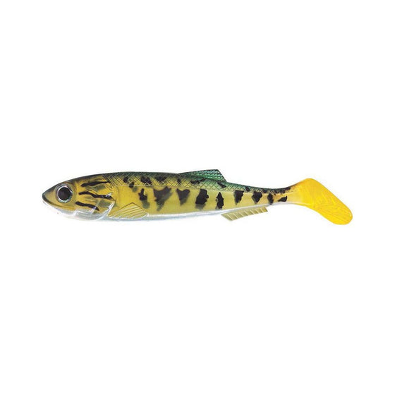 MOLIX RT SHAD SOFT PLASTIC LURE [SIZE:7"/18CM COLOUR:128 GHOST BASS]