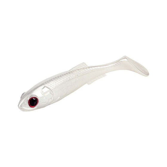 MOLIX RT SHAD SOFT PLASTIC LURE [SIZE:7"/18CM COLOUR:92 PEARL WHITE]