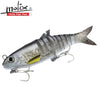 MOLIX SWIM SHAD 150 SOFT PLASTIC LURE [SIZE:150MM COLOUR:07 SILVER MINNOW]