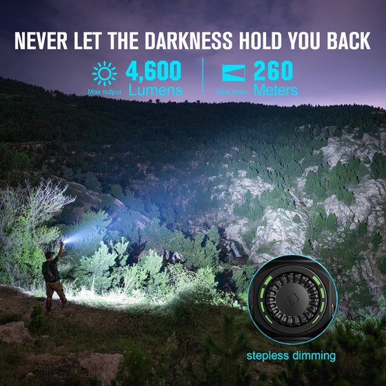 OLIGHT SEEKER 4 PRO POWERFUL RECHARGEABLE LED TORCH -4