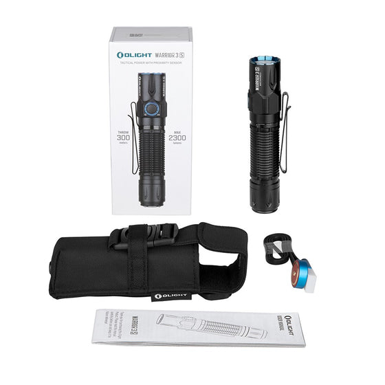 OLIGHT WARRIOR 3S - 2300 LUMENS TACTICAL TORCH