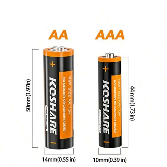 ALKALINE AA CELL BATTERIES 4PK