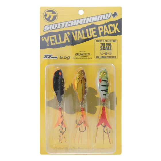 TT SWITCHMINNOW + YELLA VALUE PACK 37MM