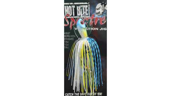 HOT BITE SPECTRE VIBRATION JIG [SIZE:1/4 OZ COLOUR:MORNING GLORY]