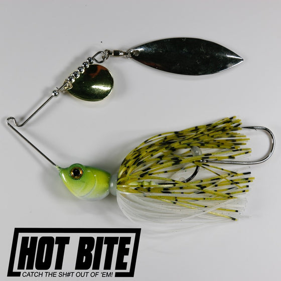 HOT BITE DONK SPINNERBAIT [SIZE:3/8 OZ COLOUR:BABY BASS]