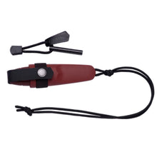  MORAKNIV ELDRIS NECK KNIFE & FIRE STARTER KIT [COLOUR:RED]