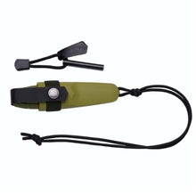  MORAKNIV ELDRIS NECK KNIFE & FIRE STARTER KIT [COLOUR:GREEN]