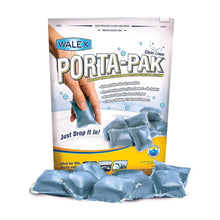  WALEX PORTA-PAK TOILET CHEMICAL SATCHETS  CLEAN LINEN SCENT PACK OF 15