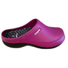 CLOGEES WOMENS ELIZA MEMORY FOAM INSOLE CLOG [SIZE:6 COLOUR:FUSCIA PINK]