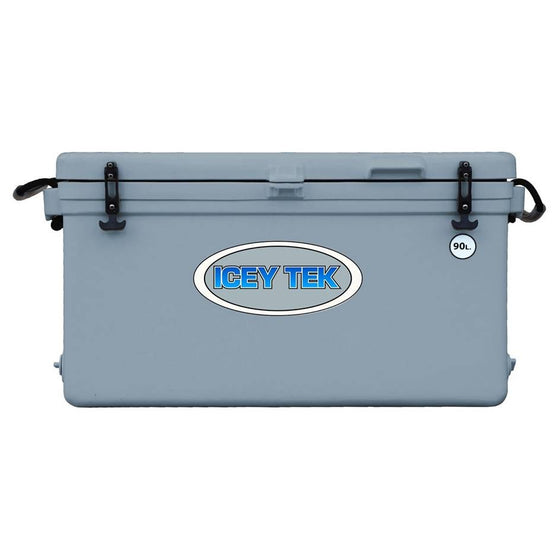 ICEY-TEK 90L LONG ICE BOX COOLER [COLOUR:GREY]