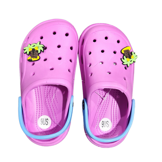 CLOGEES TODDLERS SOFTY CLOG [SIZE:8 COLOUR:PURPLE]