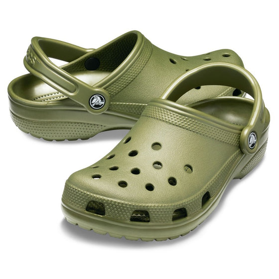 CROCS CLASSIC CLOG [SIZE:M7/W9 COLOUR:ARMY GREEN]