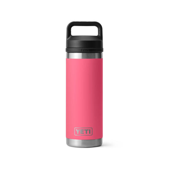 YETI RAMBLER 18OZ BOTTLE WITH CHUG CAP [COLOUR:TROPICAL PINK]