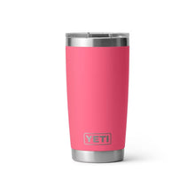  YETI RAMBLER 20OZ TUMBLER WITH LID [COLOUR:TROPICAL PINK]