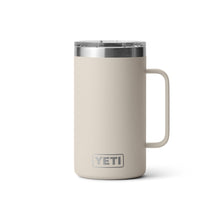  YETI RAMBLER 24OZ MUG WITH LID [COLOUR:CAPE TAUPE]