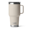 YETI RAMBLER R30OZ TRAVEL MUG [COLOUR:CAPE TAUPE]