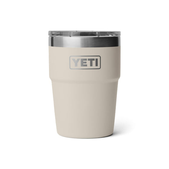 YETI RAMBLER R16OZ STACKABLE CUP [COLOUR:CAPE TAUPE]