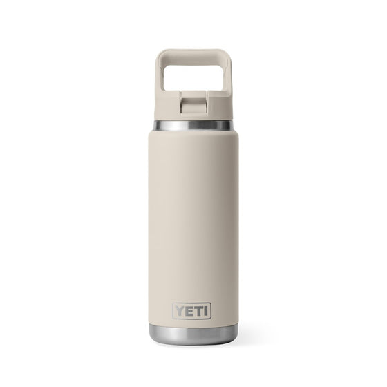 YETI RAMBLER 26OZ BOTTLE WITH STRAW CAP [COLOUR:CAPE TAUPE]