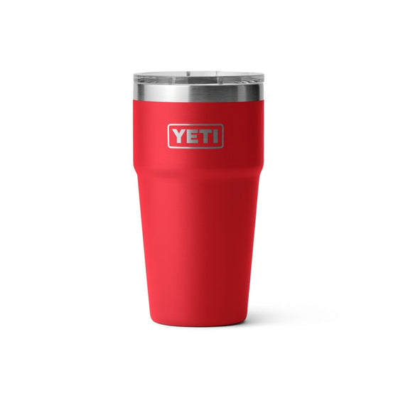 YETI RAMBLER R20OZ STACKABLE CUP [COLOUR:RESCUE RED]