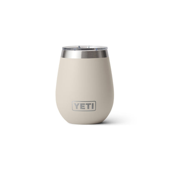 YETI RAMBLER 10OZ WINE TUMBLER WITH LID [COLOUR:CAPE TAUPE]