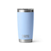 YETI RAMBLER 20OZ TUMBLER WITH LID [COLOUR:BIG SKY BLUE]