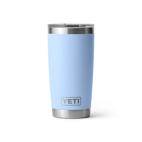 YETI RAMBLER 20OZ TUMBLER WITH LID [COLOUR:BIG SKY BLUE]