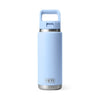 YETI RAMBLER 26OZ BOTTLE WITH STRAW CAP [COLOUR:BIG SKY BLUE]