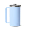 YETI RAMBLER 34OZ FRENCH PRESS [COLOUR:BIG SKY BLUE]