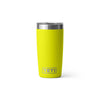 YETI RAMBLER R10OZ TUMBLER [COLOUR:FIREFLY YELLOW]