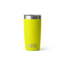  YETI RAMBLER R10OZ TUMBLER [COLOUR:FIREFLY YELLOW]